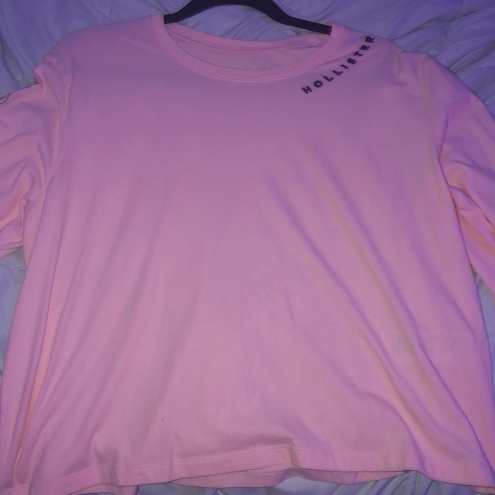 Pink Hollister shirt